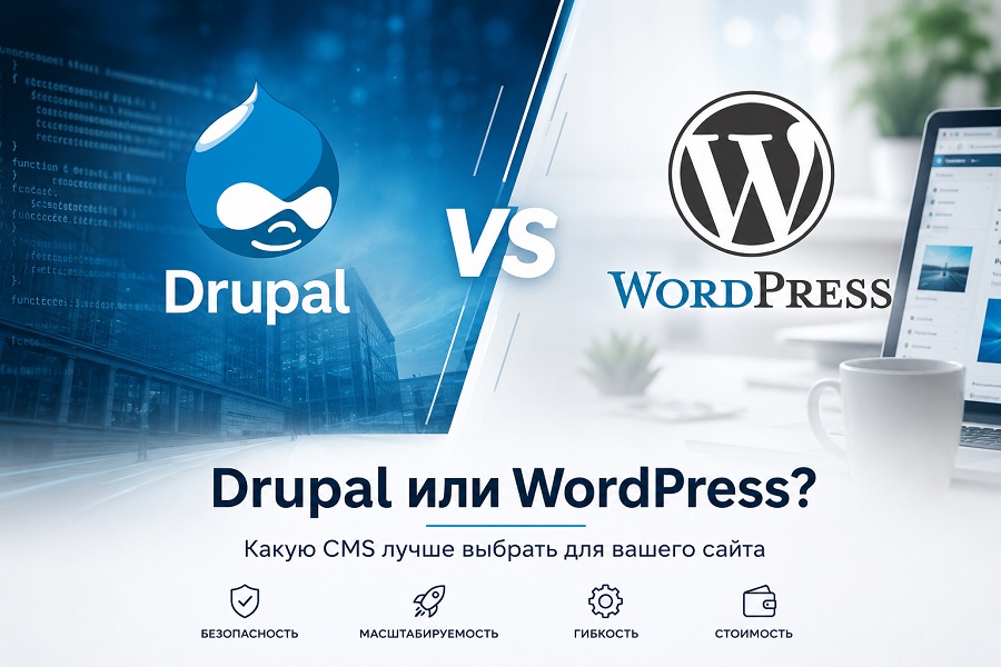 Какую CMS выбрать: Drupal или WordPress?